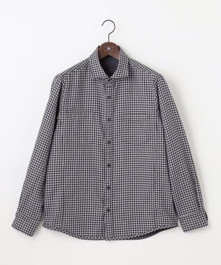 JOSEPH ABBOUD 【キングサイズ・2WAY】リバーシブルシャツ グレー系