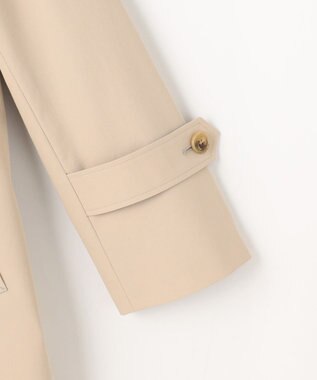 J.PRESS LADIES ドライストレッチ ロング ステンカラー コート ベージュ系