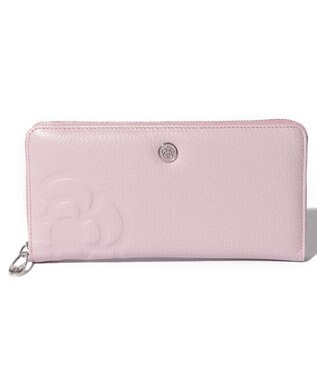 CLATHAS ラデュレII ラウンドファスナー長財布 ライトピンク