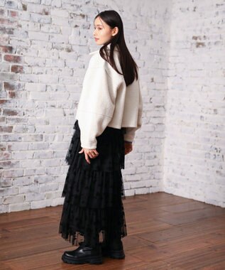 Green Parks ・ＥＬＥＮＣＡＲＥ　ＤＵＥ　ブークレＷ－ＺＩＰブルゾ Ivory