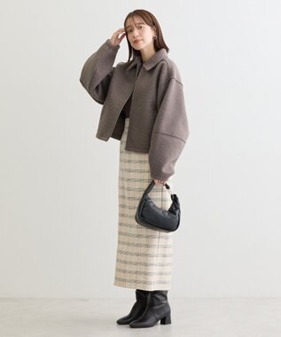 Green Parks ・ＥＬＥＮＣＡＲＥ　ＤＵＥ　ブークレＷ－ＺＩＰブルゾ Charcoal Gray