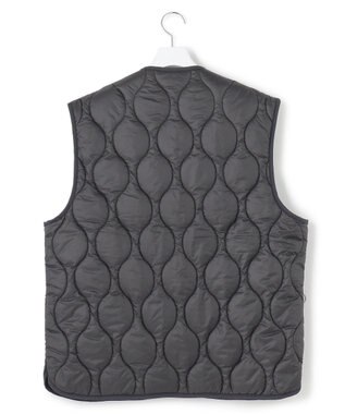 J.PRESS YORK STREET 【UNISEX】キルティング ベスト ブラック系