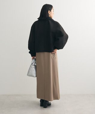 Green Parks ・ＥＬＥＮＣＡＲＥ　ＤＵＥ　ブークレＷ－ＺＩＰブルゾ Black