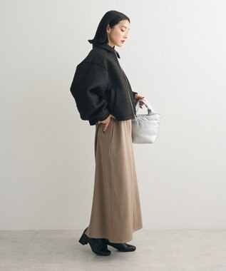 Green Parks ・ＥＬＥＮＣＡＲＥ　ＤＵＥ　ブークレＷ－ＺＩＰブルゾ Black