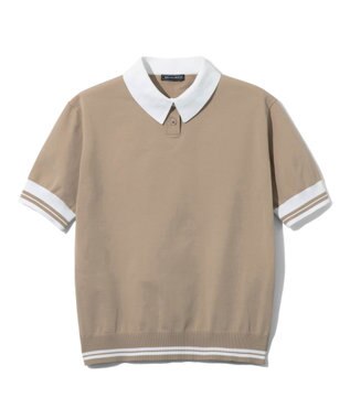 ZERO HALLIBURTON 【セットアップ可能】 ニットポロシャツ ZHG-W4A 7d 82879 ゴルフウェア ベージュ