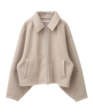 Green Parks ・ＥＬＥＮＣＡＲＥ　ＤＵＥ　ブークレＷ－ＺＩＰブルゾ Beige