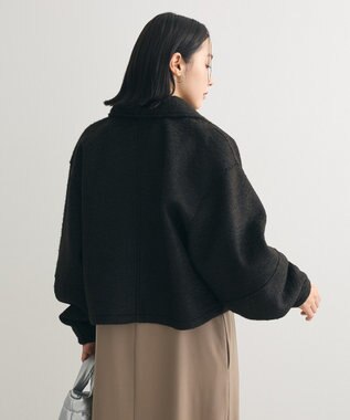 Green Parks ・ＥＬＥＮＣＡＲＥ　ＤＵＥ　ブークレＷ－ＺＩＰブルゾ Black