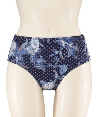 San-ai Resort（三愛水着楽園） ロングパンツセット　9M・11L　【Coral veil（コーラルヴェール）】 ネイビー