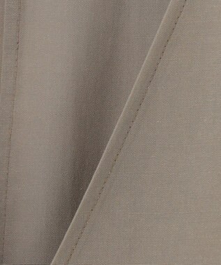 23区 【洗える】シアーマットクロス ジレ ブラウン系