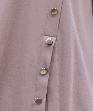 Tiaclasse 【UVケア・接触冷感】”あまラク” アシメプリーツカットソーワンピース ピンクモカ