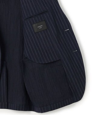 JOSEPH HOMME 【新素材】エアリッジストレッチ ジャケット ネイビー系1