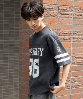 WEGO 【ユニセックス着用ITEM/MLサイズ展開】ナンバリングT（SS） ブラック