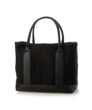 UNBILLION cachecache パーテーションキャンバストートバッグ ブラックブラック