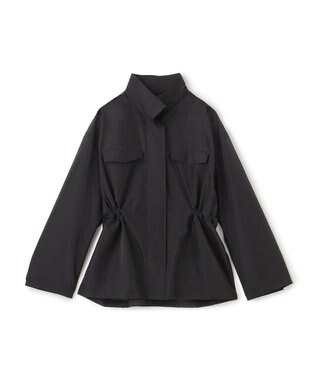 uncrave シアーオーガンジー ミリタリーブルゾン ブラック