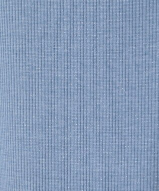 Green Parks 前後２Ｗａｙ　ラメリブタンクトップ Blue