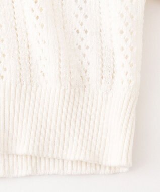 組曲 KIDS 【90-100cm】クラシック カーディガン オフホワイト系