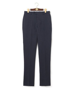 J.PRESS MEN トラベラーズシアサッカー スラックス ネイビー系3