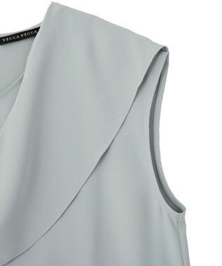 YECCA VECCA ドレープブラウス Mint