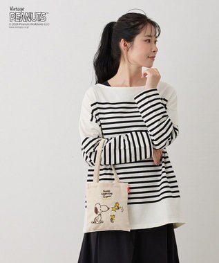 ROOTOTE 8401【スヌーピー】IP.ベビールー.ピーナッツ-9L 04：アイボリー