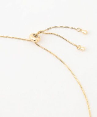 自由区 サークルバーパール ネックレス ゴールド系