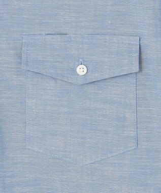 J.PRESS MEN アメリカンコットン ダンガリーシャツ サックスブルー系