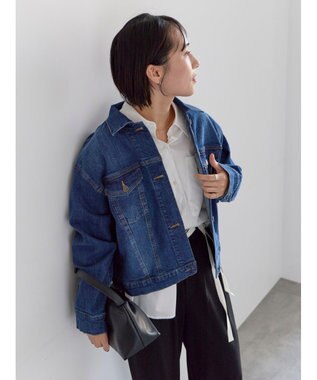 Te chichi デニムジャケット ブルー