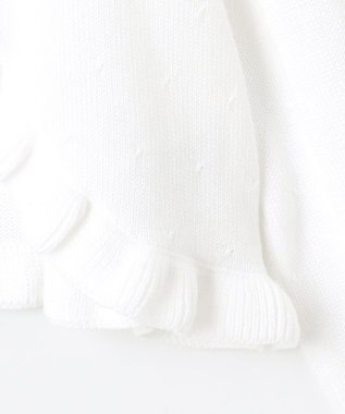 ANY KIDS ニットカーディガン オフホワイト