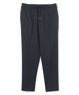 JOSEPH HOMME 新色【セットアップ対応】クールドッツストレッチ　ドロスト付テーパードパンツ / PEGG CONVERTIBLE ネイビー系