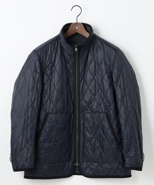 JOSEPH ABBOUD 【リバーシブル】ツィーディーフリースリバーシブル ブルゾン ネイビー系