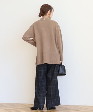 AMERICAN HOLIC サイドスリットニットプルオーバー Mocha