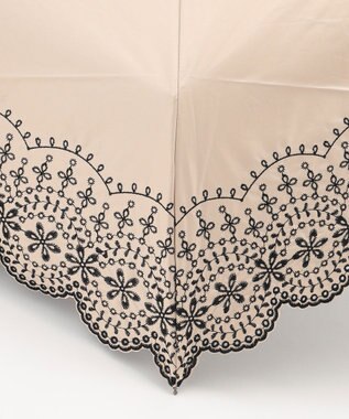 TOCCA 【晴雨兼用】【UVカット99.9%以上・遮光率99.9%・防水・ミニバッグ傘袋付き】CIELO UMBRELLA 折り畳み傘 ベージュ系