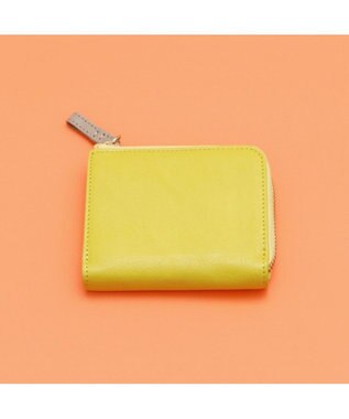 UNBILLION アトランタ ATLANTA / 牛革L字ファスナーミニウォレット イエロー