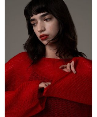 Te chichi 【R by Te chichi】シアールーズニット《2025winter catalog item》