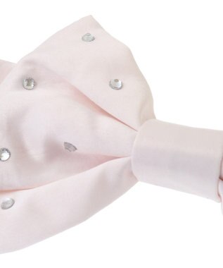 Maison de FLEUR ラインストーンバレッタ Pink