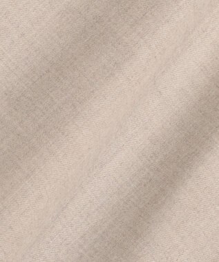 23区 L 【洗える】ハイカウントフラノ ドロスト ワイド パンツ ベージュ系