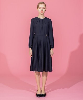 TOCCA 【洗える！】SYMPHONY ドレス ネイビー系