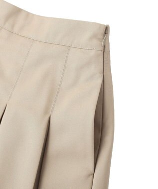 earth music&ecology タックプリーツミディスカート Light Beige