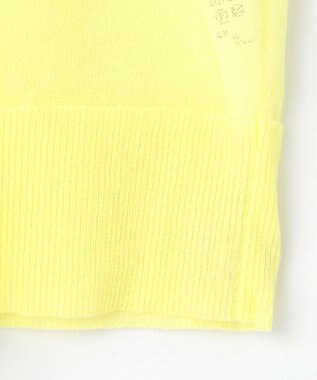 自由区 【カトリエムブーケ】Pure et feminine シアーボリュームスリーブプルオーバー レモン