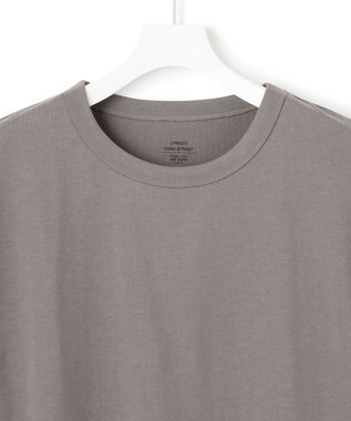 J.PRESS YORK STREET 【UNISEX】腰ポケット Tシャツ ライトグレー系