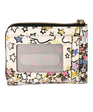 tsumori chisato CARRY ギャラクシーパネル マルチケース キャッシュレススタイル　【パスケースやミニ財布としても♪】 ブラック