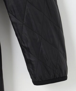 JOSEPH ABBOUD 【リバーシブル】ツィーディーフリースリバーシブル ブルゾン ブラック系