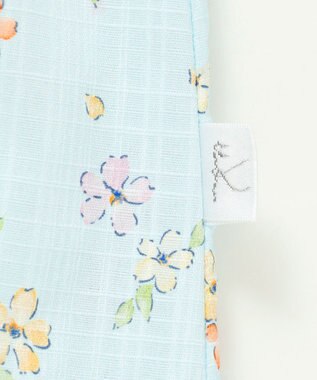 組曲 KIDS 【S-Lサイズ】SAKURA 浴衣 サックスブルー系5