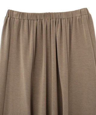 YECCA VECCA 【接触冷感】カットマーメイドスカート Dark Beige