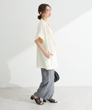 Green Parks ・ＥＬＥＮＣＡＲＥ　ＤＵＥ　ショートスリーブジャケット Ivory