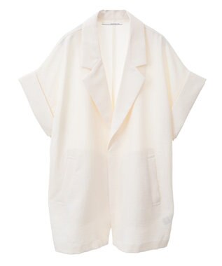 Green Parks ・ＥＬＥＮＣＡＲＥ　ＤＵＥ　ショートスリーブジャケット Ivory