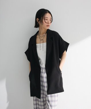 Green Parks ・ＥＬＥＮＣＡＲＥ　ＤＵＥ　ショートスリーブジャケット Black