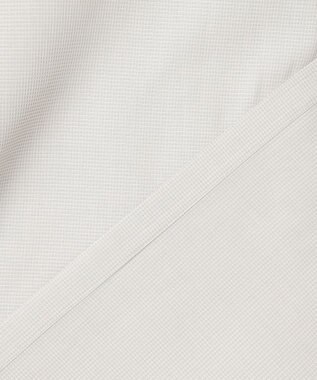 J.PRESS YORK STREET 【UNISEX】ワッフルオープンカラー シャツ ホワイト系