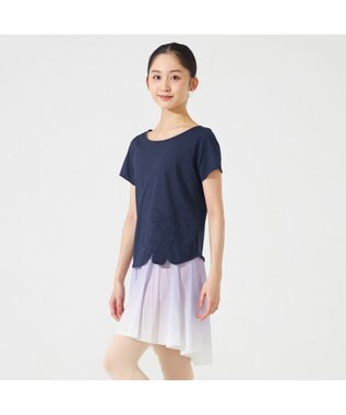 Chacott Tシャツ ネイビー