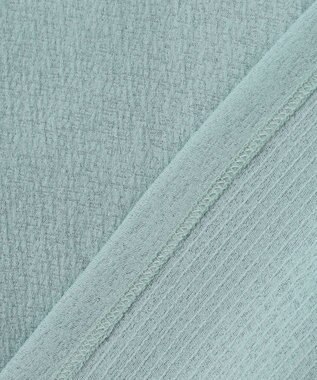 Feroux 【2WAY・洗える】リボンタイシアータートル カットソー ライトグリーン系