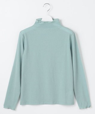 Feroux 【2WAY・洗える】リボンタイシアータートル カットソー ライトグリーン系